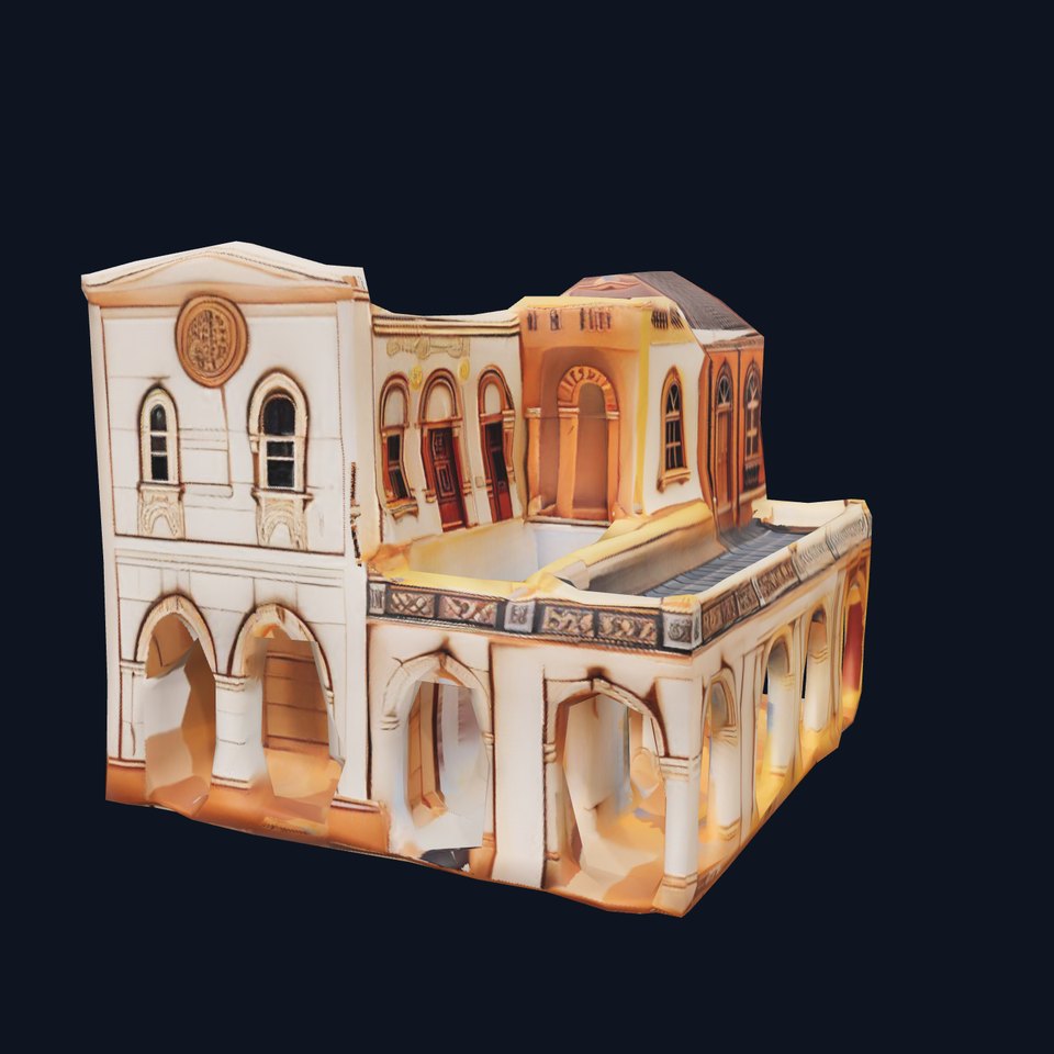 Mediterranean Villa model pack